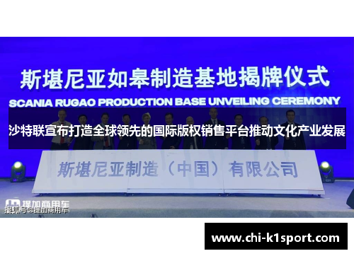 沙特联宣布打造全球领先的国际版权销售平台推动文化产业发展 沙特联宣布打造全球领先的国际版权销售平台推动文化产业发展