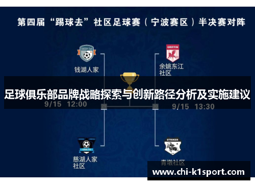 足球俱乐部品牌战略探索与创新路径分析及实施建议